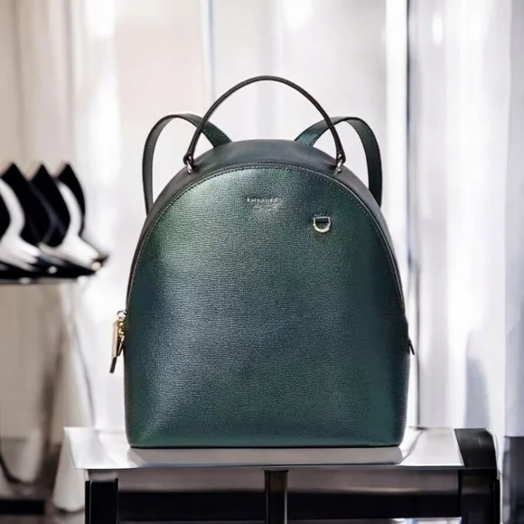 kate spade | Bags | Kate Spade Sylvia Medium Metallic Green  display picture 1